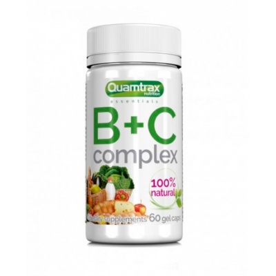  Quamtrax Nutrition B+C Complex 60 