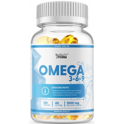  Health Form Omega 3-6-9 120 