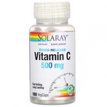  Solaray Vitamin C 500 mg 100 