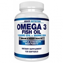  Arazo Nutrition Omega 3 Fish Oil 90 