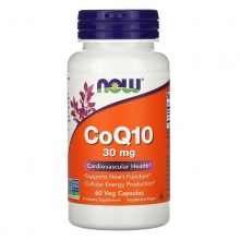 Антиоксидант NOW CoQ10 30 мг 60 капсул