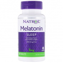 Антиоксидант NATROL Melatonin 3 мг 120 таблеток