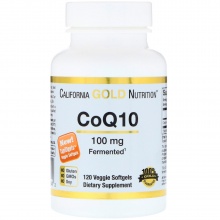 Антиоксидант California Gold Nutrition CoQ10 100 мг 120 капсул