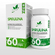Антиоксидант NaturalSupp Spirulina 60 капсул