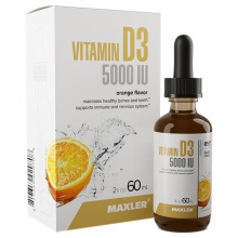  MAXLER Vitamin D3 5000 IU drops 60 