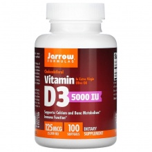 Витамины Jarrow Formulas Vitamin D3 100 капсул