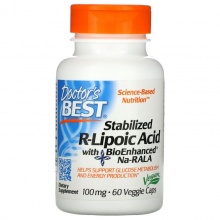  Doctor's Best R-Lipoic Acid 100  60 