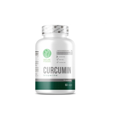  Nature Foods Curcumin+Bioperine 60 