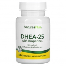 Специальный препарат Natures Plus DHEA 25 мг 60 капсул