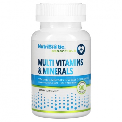  Nutribiotic Multi Vitamins Minerals 90 