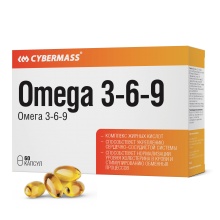 Антиоксидант Cybermass Omega-3-6-9 60 капсул