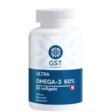 Антиоксидант GST Omega 3 60% 60 капсул